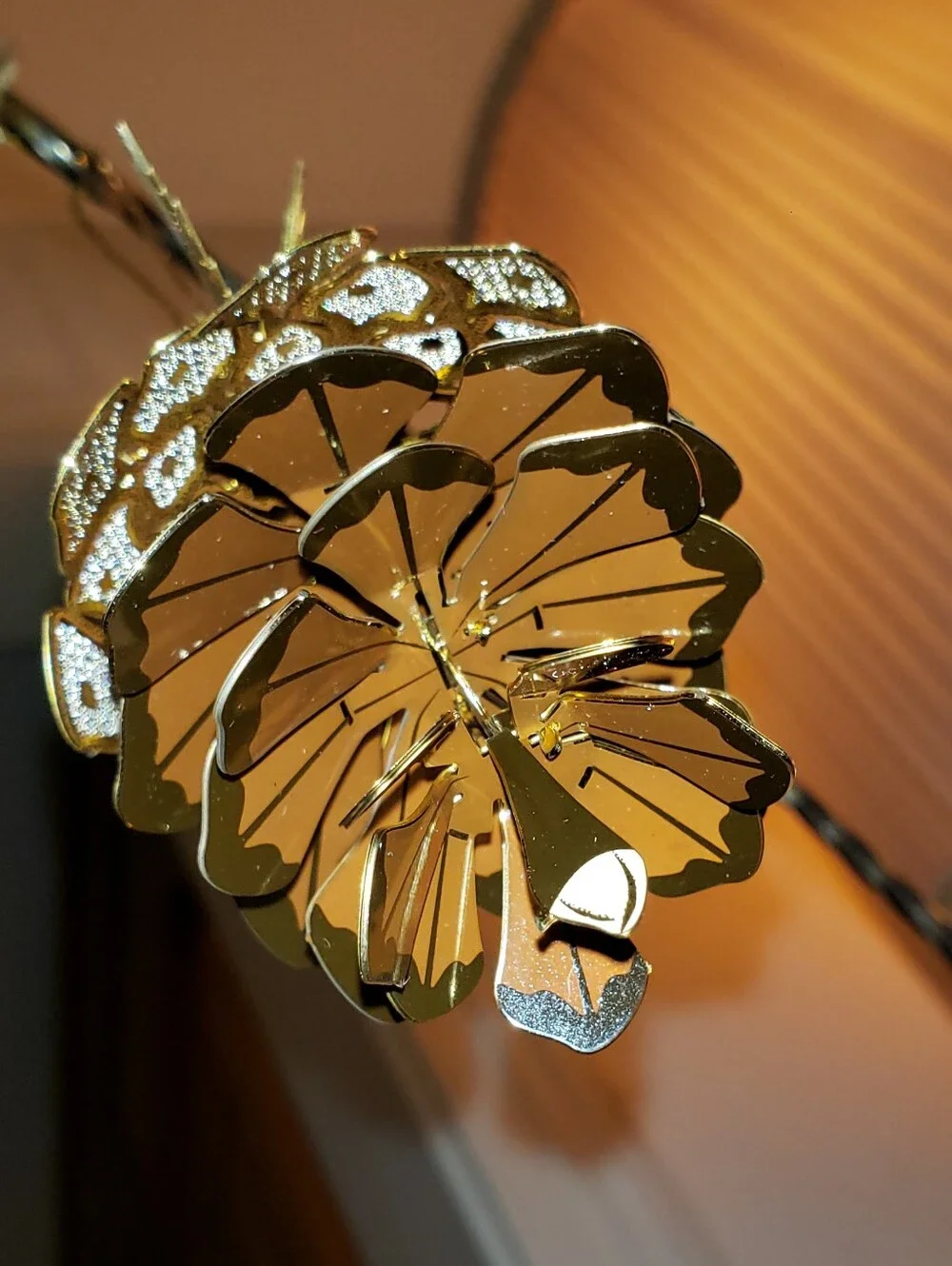 Baldwin 24 Kt. Gold Finished Brass 